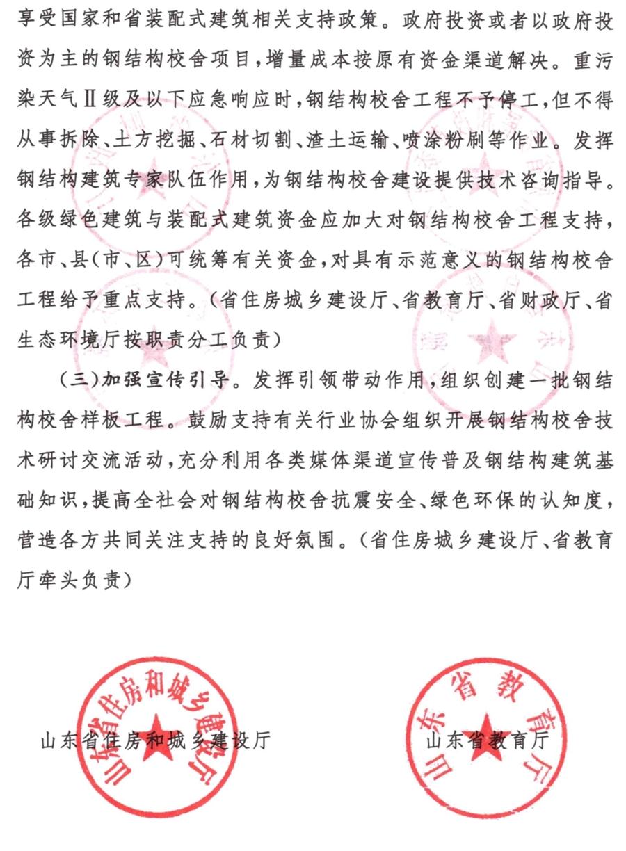 鋼結(jié)構(gòu)校舍建設(shè) 政策扶持知多少！(圖5)
